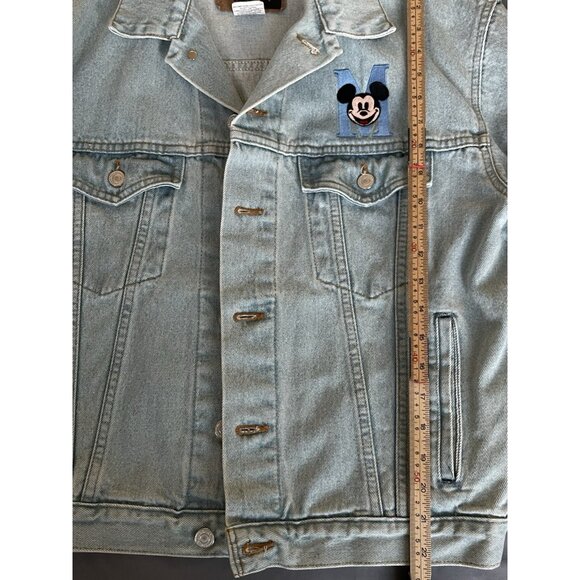 Vintage Disney Promotional Mickey Mouse Denim Jacket Excellent Condition Adult S - Picture 8 of 12